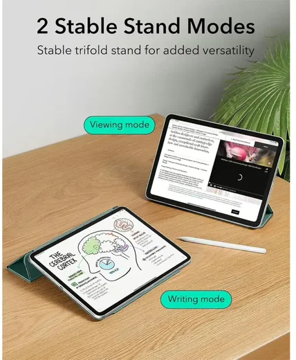 ESR Rebound Magnetic Apple iPad Pro 11 (2024 / 2025) Hoes Book Case Groen afbeelding 8