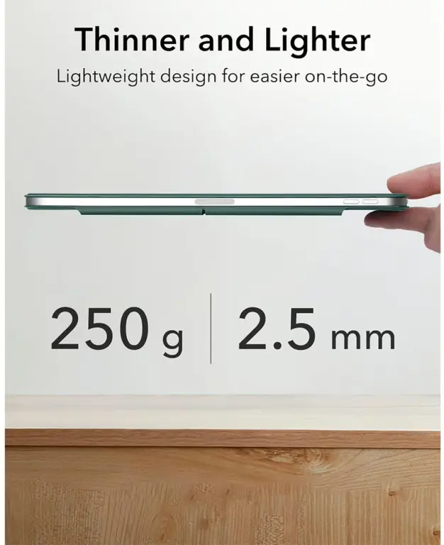 ESR Rebound Magnetic Apple iPad Pro 11 (2024 / 2025) Hoes Book Case Groen afbeelding 7
