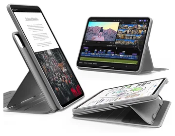 ESR Shift iPad Pro 11 (2024/2025) Hoes Book Case Sleep/Wake Grijs