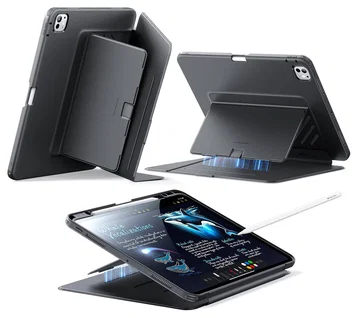ESR Flip Magnetic iPad Pro 11 (2024/2025) Hoes Book Case met Standaard Zwart