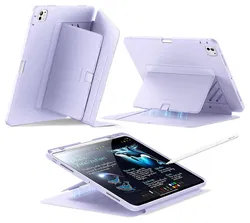 ESR Flip Magnetic iPad Pro 11 (2024/2025) Hoes Book Case met Standaard Paars afbeelding