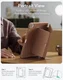 ESR Flip Magnetic iPad Pro 11 (2024 / 2025) Hoes Book Case met Standaard Bruin afbeelding 2