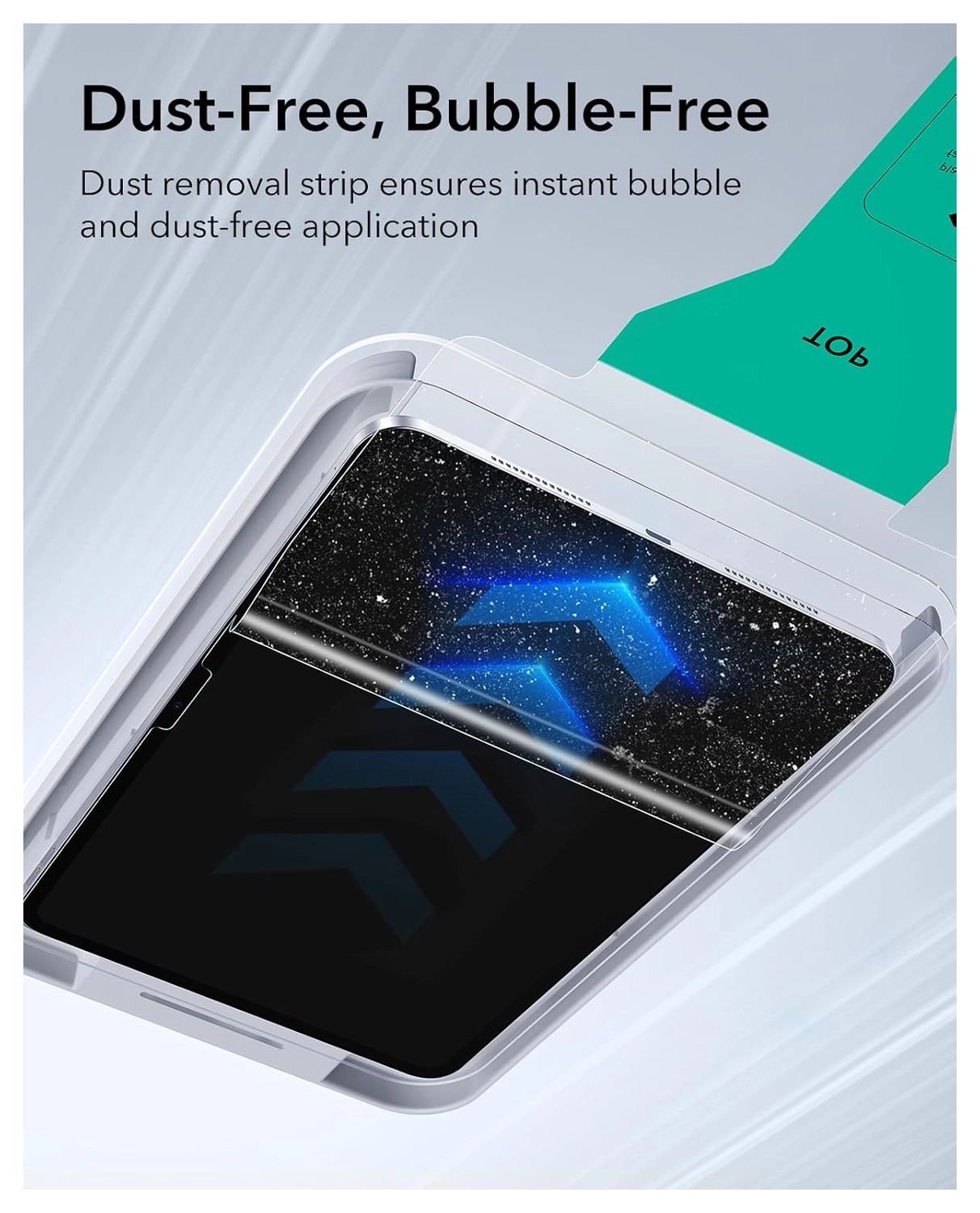 ESR UltraFit Classic iPad Pro 11 (2024/2025) Screen Protector (2-Pack) afbeelding 6