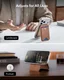 ESR Classic Geo Wallet MagSafe Pasjeshouder met Standaard en Zoek Mijn Bruin afbeelding 9