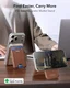 ESR Classic Geo Wallet MagSafe Pasjeshouder met Standaard en Zoek Mijn Bruin afbeelding 2