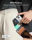 ESR Classic Geo Wallet MagSafe Pasjeshouder met Standaard en Zoek Mijn Carbon afbeelding 7