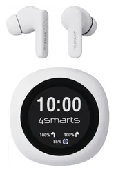 4Smarts Skybuds Screen Pro ANC Headset Draadloze Oordopjes Wit afbeelding