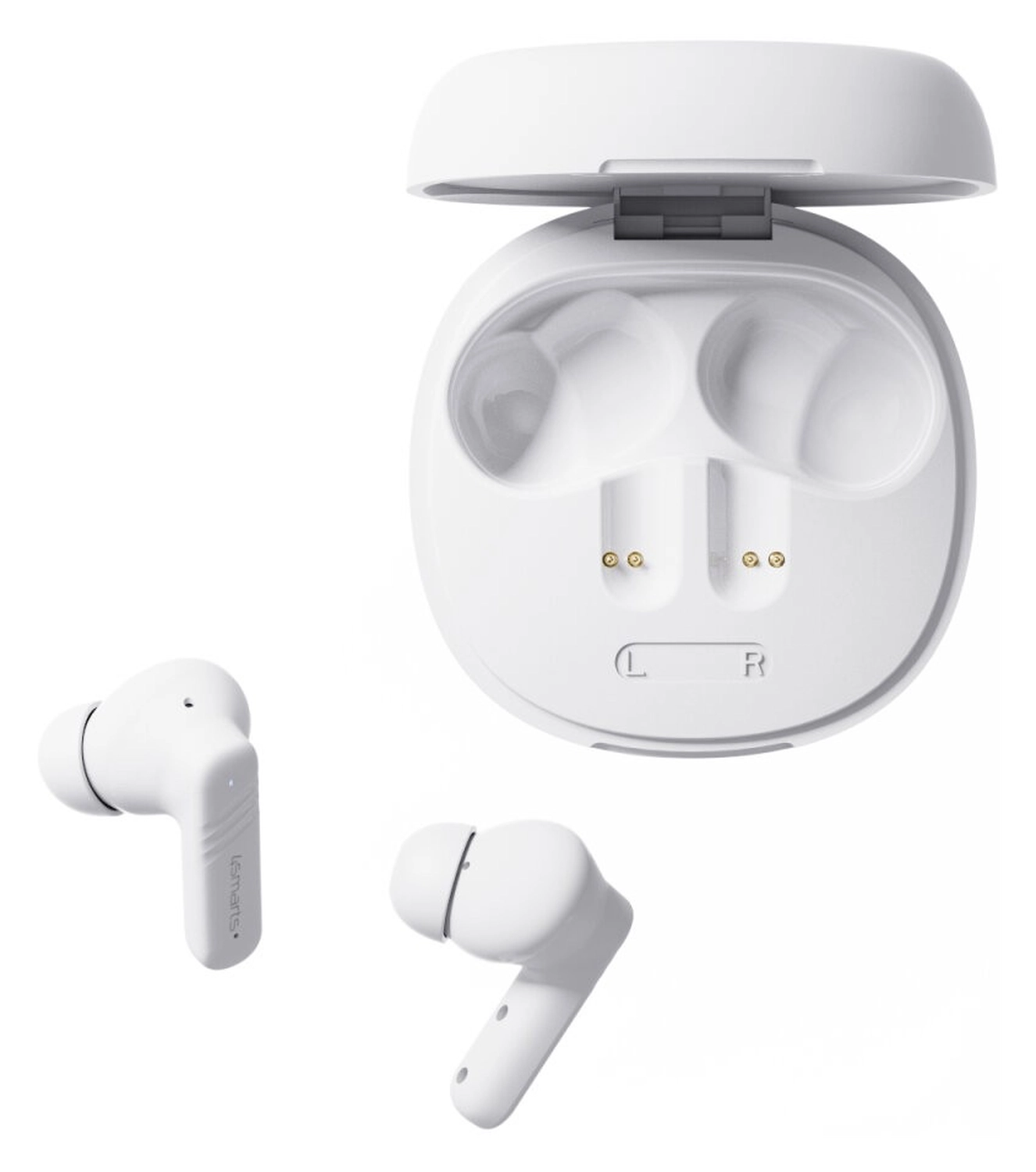 4Smarts Skybuds Screen Pro ANC Headset Draadloze Oordopjes Wit afbeelding 3