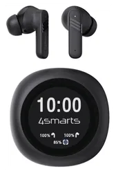 4Smarts Skybuds Screen Pro ANC Headset Draadloze Oordopjes Zwart afbeelding