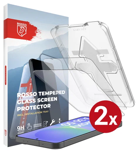 Rosso Samsung Galaxy A36 Tempered Glass met Installatietray (2-Pack) afbeelding 13