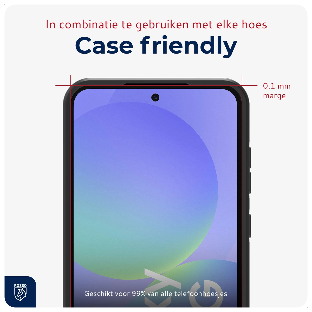 Rosso Samsung Galaxy A36 Tempered Glass met Installatietray (2-Pack) afbeelding 4