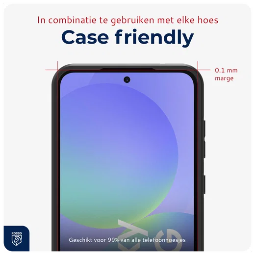 Rosso Samsung Galaxy A36 Tempered Glass met Installatietray (2-Pack) afbeelding 4