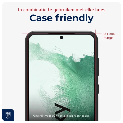 Rosso Samsung Galaxy S22 Plus Tempered Glass met Installatietray (2-Pack) afbeelding 4