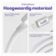 Buddi Flex USB-C naar Lightning Kabel 20W Fast Charge 1M Wit afbeelding 2