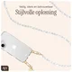 AVY Universeel Ketting Crossbody Telefoonkoord (120CM) Perla Chic afbeelding 7