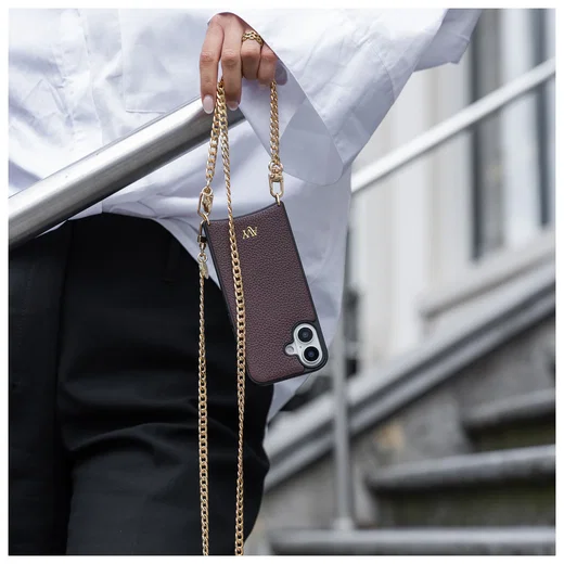 AVY Universeel Ketting Crossbody Telefoonkoord (120CM) Aurum Lien afbeelding 6