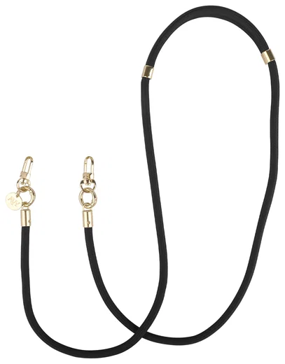 AVY Verstelbaar Crossbody Telefoonkoord / Telefoontouw (130CM) Tressé Black afbeelding 7