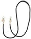 AVY Verstelbaar Crossbody Telefoonkoord / Telefoontouw (130CM) Tressé Black