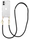 AVY Verstelbaar Crossbody Telefoonkoord / Telefoontouw (130CM) Tressé Black afbeelding 9