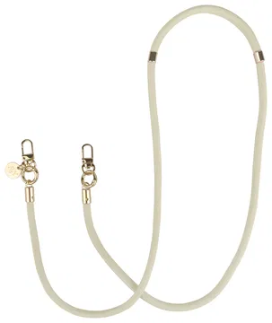 AVY Verstelbaar Crossbody Telefoonkoord / Telefoontouw (130CM) Tressé Beige