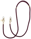 AVY Verstelbaar Crossbody Telefoonkoord / Telefoontouw (130CM) Tressé Burgundy