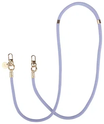 AVY Verstelbaar Crossbody Telefoonkoord / Telefoontouw (130CM) Tressé Purple afbeelding