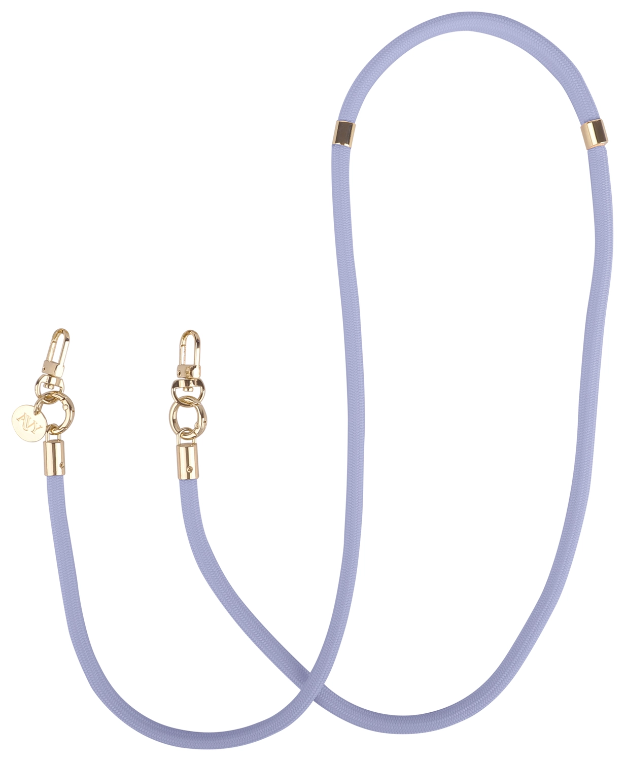 AVY Verstelbaar Crossbody Telefoonkoord / Telefoontouw (130CM) Tressé Purple afbeelding 7