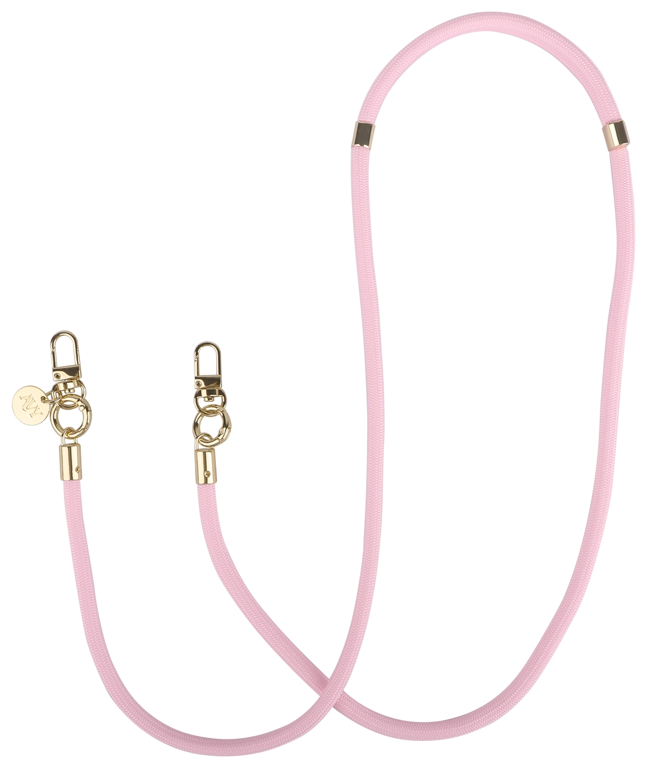 AVY Verstelbaar Crossbody Telefoonkoord / Telefoontouw (130CM) Tressé Pink afbeelding 1