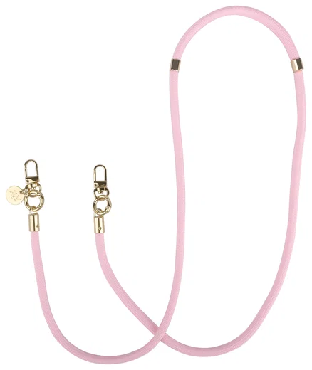 AVY Verstelbaar Crossbody Telefoonkoord / Telefoontouw (130CM) Tressé Pink afbeelding 1