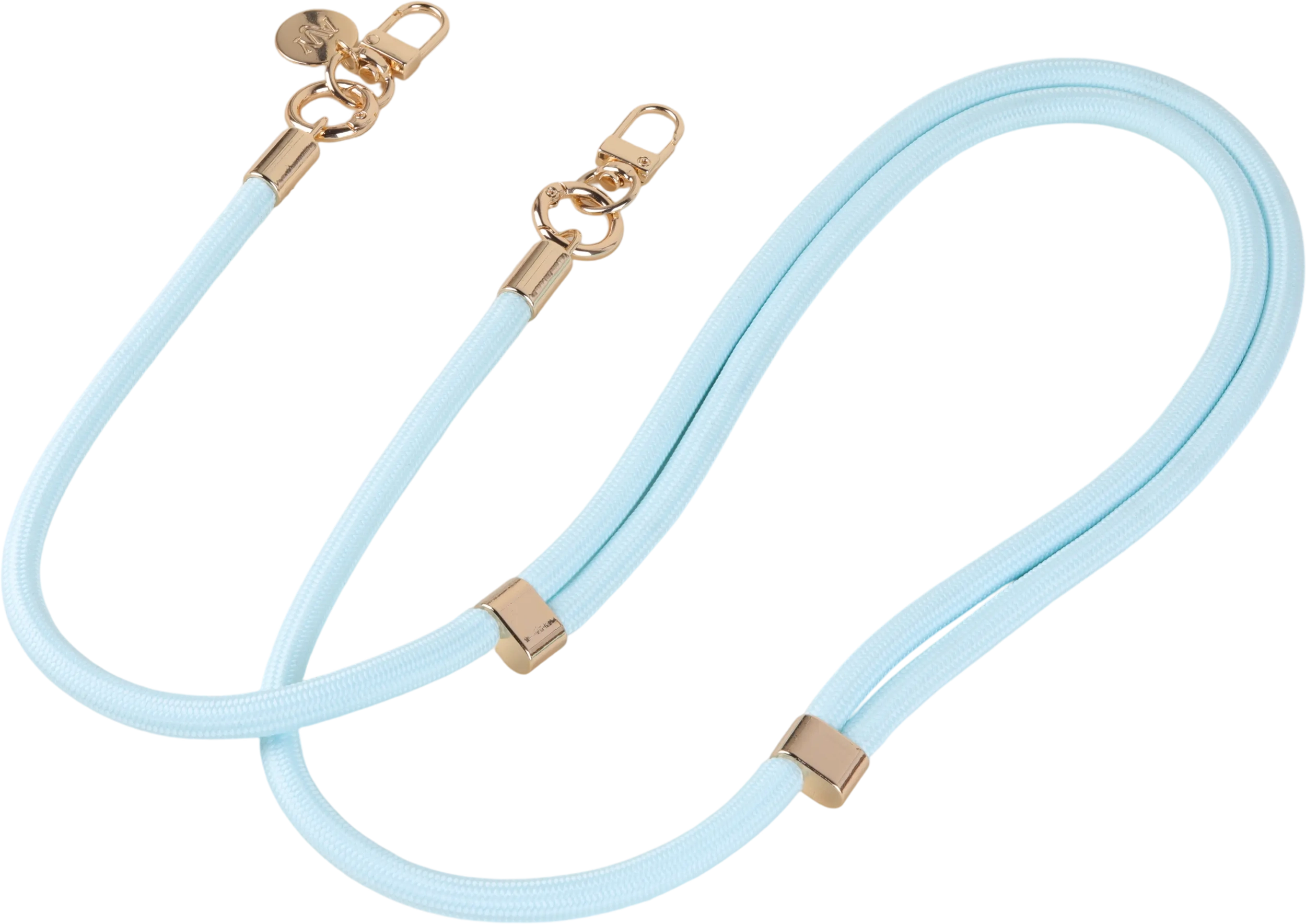 AVY Verstelbaar Crossbody Telefoonkoord / Telefoontouw (130CM) Tressé Blue afbeelding 15
