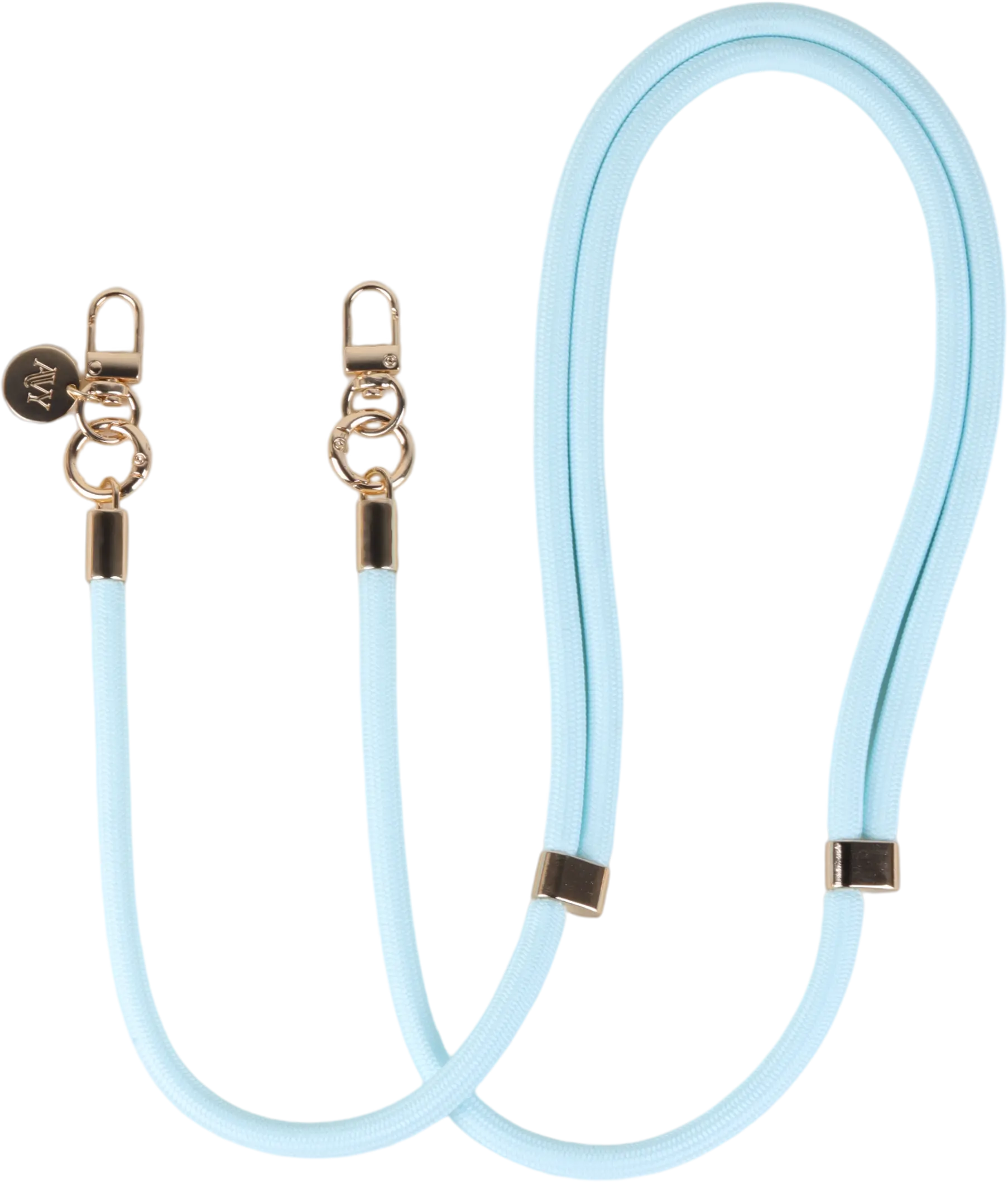 AVY Verstelbaar Crossbody Telefoonkoord / Telefoontouw (130CM) Tressé Blue afbeelding 1