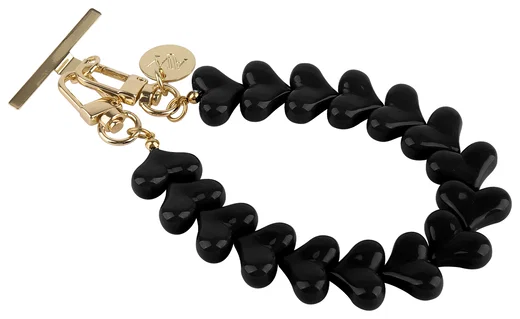 AVY Universele Hartjes Armband Polsband Telefoonkoord (30CM) Cupid Black afbeelding 11