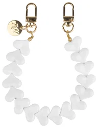 AVY Universele Hartjes Armband Polsband Telefoonkoord (30CM) Cupid White afbeelding