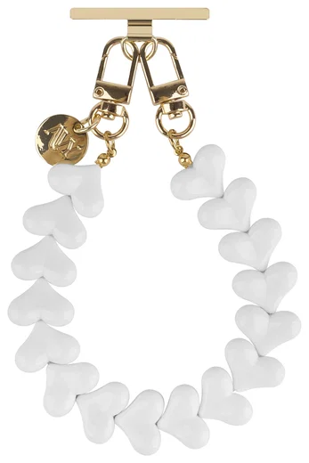 AVY Universele Hartjes Armband Polsband Telefoonkoord (30CM) Cupid White afbeelding 7