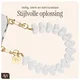 AVY Universele Hartjes Armband Polsband Telefoonkoord (30CM) Cupid White afbeelding 6