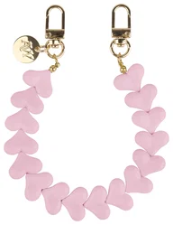 AVY Universele Hartjes Armband Polsband Telefoonkoord (30CM) Cupid Pink afbeelding