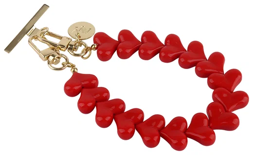 AVY Universele Hartjes Armband Polsband Telefoonkoord (30CM) Cupid Red afbeelding 8