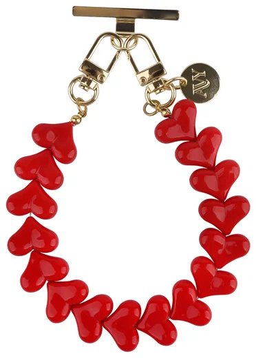 AVY Universele Hartjes Armband Polsband Telefoonkoord (30CM) Cupid Red afbeelding 10