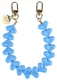 AVY Universele Hartjes Armband Polsband Telefoonkoord (30CM) Cupid Blue