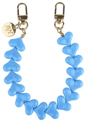 AVY Universele Hartjes Armband Polsband Telefoonkoord (30CM) Cupid Blue afbeelding