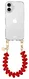 AVY Universele Hartjes Armband Polsband Telefoonkoord (30CM) Cupid Clear Red afbeelding 11