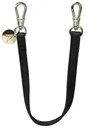 AVY Armband / Polsband Telefoonkoord (30CM) Leather Zwart