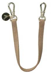 AVY Armband / Polsband Telefoonkoord (30CM) Leather Beige afbeelding