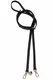 AVY Verstelbaar Crossbody Telefoonkoord (130CM) Leather Black