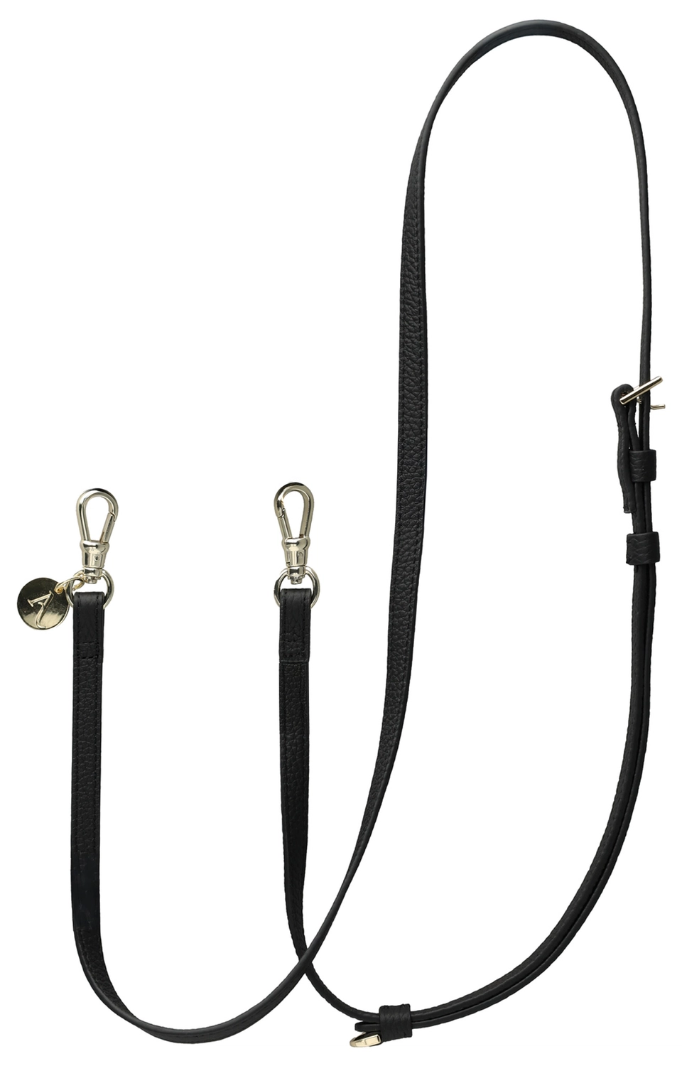 AVY Verstelbaar Crossbody Telefoonkoord (130CM) Leather Black afbeelding 12