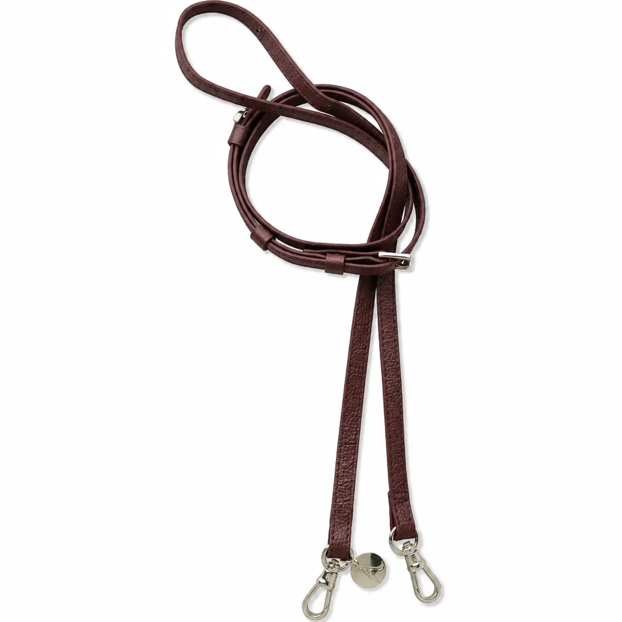 AVY Verstelbaar Crossbody Telefoonkoord (130CM) Leather Chocolate afbeelding 1