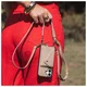 AVY Verstelbaar Crossbody Telefoonkoord (130CM) Leather Beige afbeelding 7