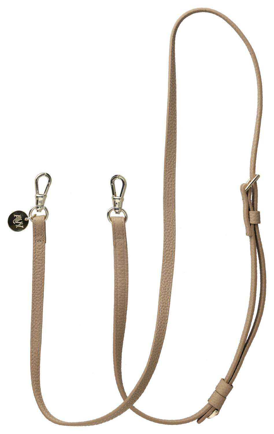 AVY Verstelbaar Crossbody Telefoonkoord (130CM) Leather Beige afbeelding 1