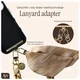 AVY Universeel Sjaal Telefoonkoord / Polsbandje (32CM) Aurum Gold afbeelding 7