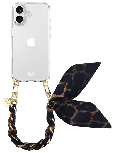 AVY Universeel Sjaal Telefoonkoord / Polsbandje (32CM) Panthera Chic afbeelding 12
